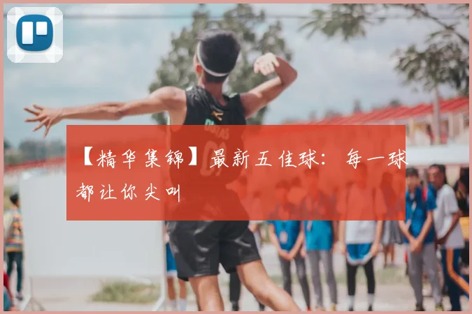 【精华集锦】最新五佳球：每一球都让你尖叫